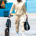 Men's Loose-Fit Two-Piece Sports Sweatshirt Set