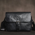 Fashionable Casual Men's First-Layer Leather Bag