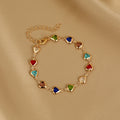 Affectionate Red Diamond Niche Light Luxury All-Match Exquisite